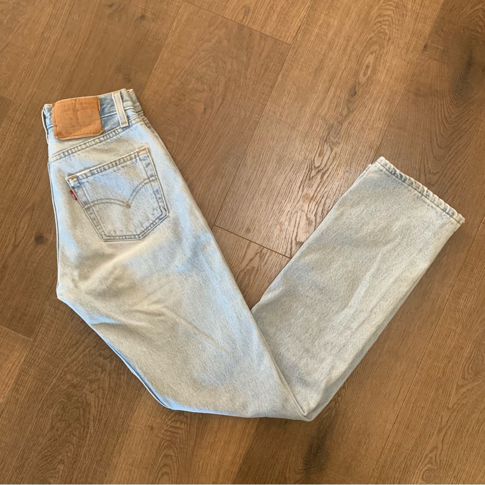 RARE Vintage 90s Ultra Light Wash Levis 501s